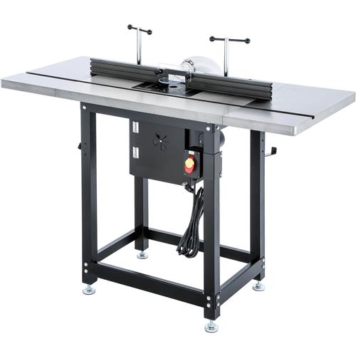 Image for Grizzly T28781 - Router Table with Lift and Cast-Iron Wings