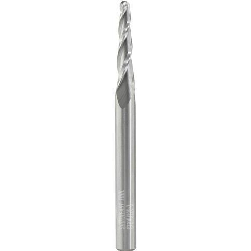 Image for Southeast Tool T30911 - Solid Carbide CNC Tapered Ball Nose Upcut Bit, 1/4" Shank, 1/8" Dia.