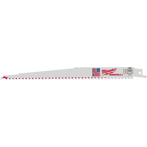 Image for Milwaukee T31023 - SAWZALL 9" 5 TPI Nail Embedded Wood Blade Thin Kerf, 25 pk.
