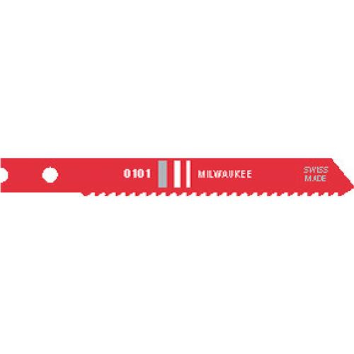 Image for Milwaukee T31423 - 2-3/4" 14 TPI U-Shank HSS Metal Cutting Jigsaw Blade, 5 pk.
