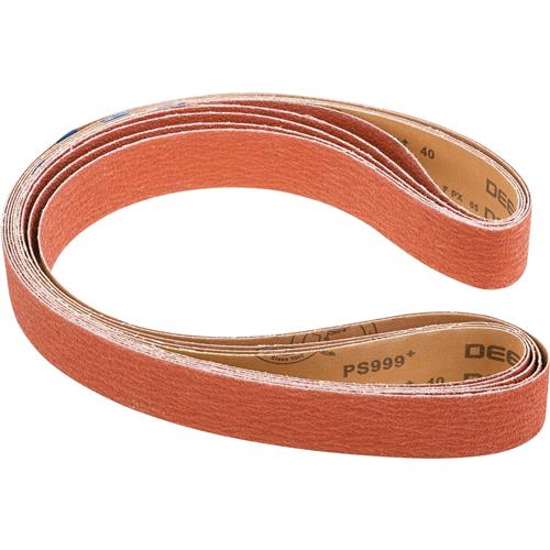 Image for Grizzly T32049 - 2" x 72" Ceramic Sanding Belt, 40 Grit, 5 Pk.