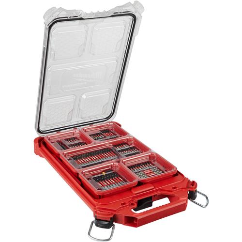 Image for Milwaukee T32184 - 100 Pc. Shockwave Kit With Packout Organizer