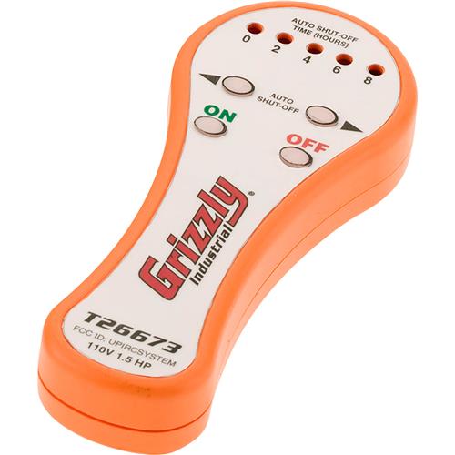 Image for Grizzly T32257 - Replacement Remote Control For T26673, 120V