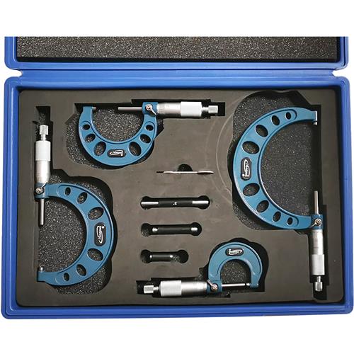 Image for iGaging T32274 - Outside Micrometer Set- 0-4"
