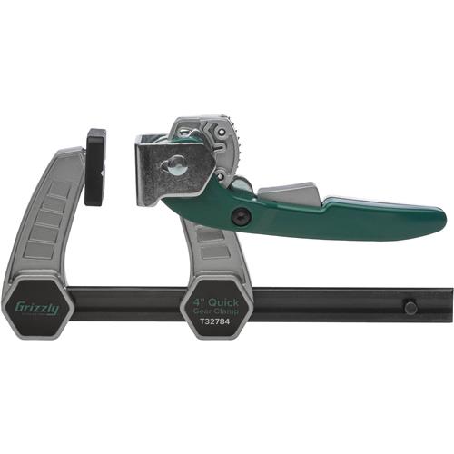 Image for Grizzly T32784 - 4" Quick Gear Clamp, 3" Throat