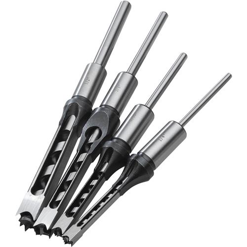 Image for Grizzly T33387 - 5/8" Shank Mortising Chisel Set, 4 Pc.