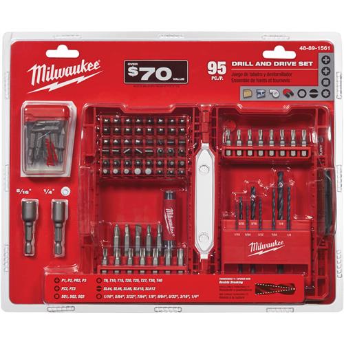 Image for Milwaukee T33419 - Drill and Drive Set - 95 pc.