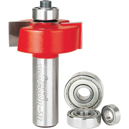 Image for Freud T33464 - 5/16",3/8",7/16",1/2" Depth Rabbeting Bit with Bearings