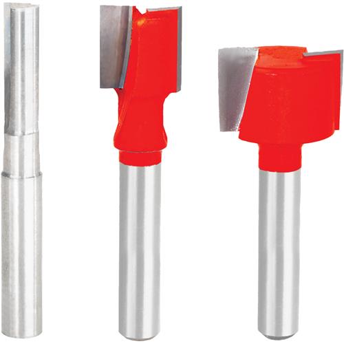 Image for Freud T33476 - 3 - Piece Undersized Plywood Bit Set (1/4" Shank)
