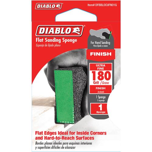 Image for Diablo T33588 - Flat 180-Grit (Ultra Fine) Sanding Sponge