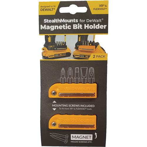 Image for StealthMounts T33657 - Bit Holder for DeWalt - 2-Pk.