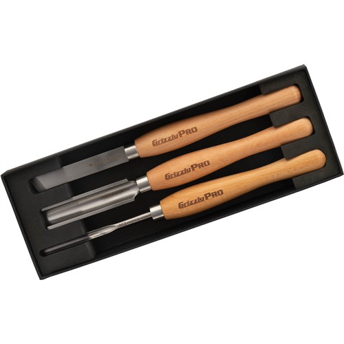 Image for Grizzly PRO T34152 - 3-Pc. M2 Cryo Lathe Tool Set