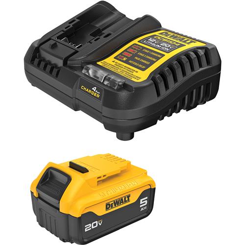 Image for DeWalt T34376 - 20V MAX* 5 Ah Battery and Charger Kit