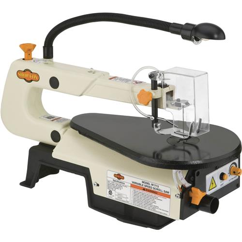 Image for Shop Fox W1713 - 16" Variable-Speed Scroll Saw