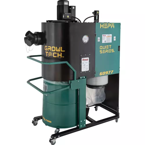 【DUSTCELL】LOCUS Growl-Tech G0977 - 3 HP Two-Stage Quiet Series Cyclone Dust