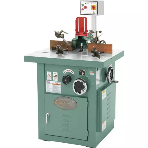 Grizzly G5913Z - 5 HP Professional Tilting Spindle Shaper - Z
