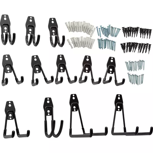Grizzly T33432 - Garage Hooks - 12 Pc. - Grizzly Industrial, Inc.